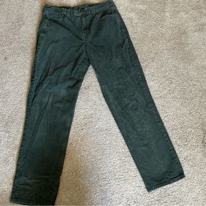 corduroy american eagle “mom jean”